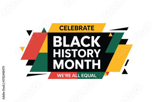 Celebrate black history month with equality message