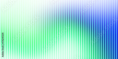 Soft blue green gradient wave fractal glass abstract aesthetic element with noise and grainy texture