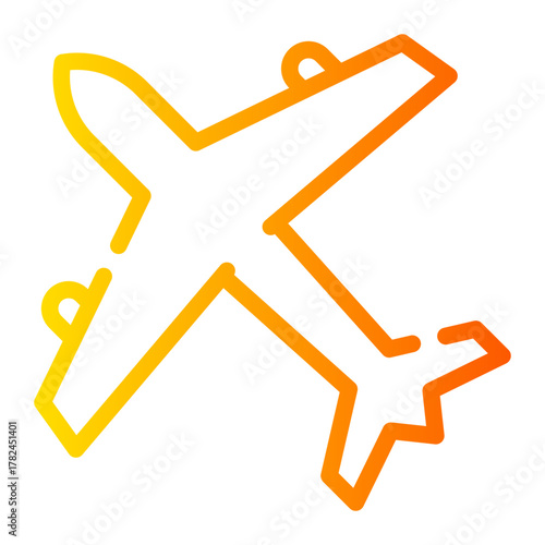 travelling gradient icon