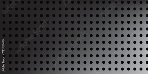 black, white mesh background with monochrome dotted texture. gradient dotted abstract art modern