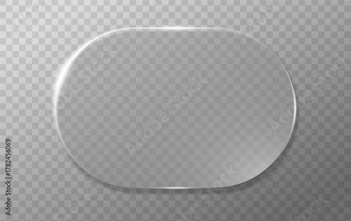 Abstract liquid glassmorphism background with gradient surface and crystal transparency. Futuristic 3D glass morphism UI panel for digital or app design.