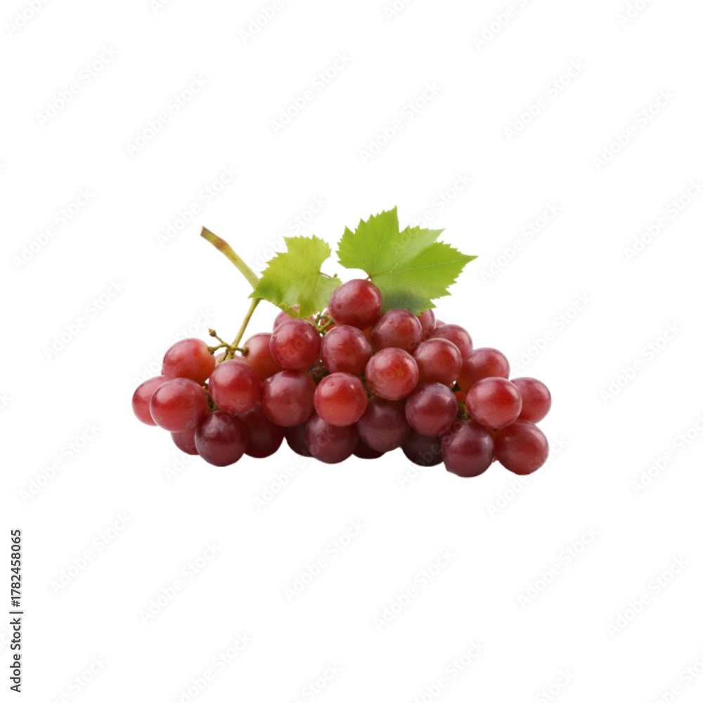 Fototapeta premium grapess with leaf