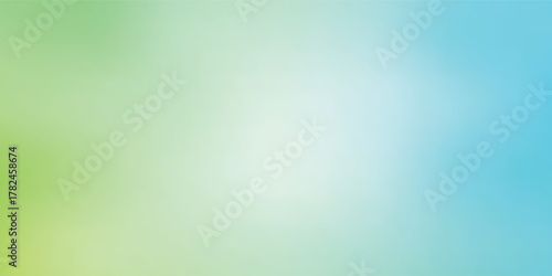 Light blue, green vector blurred background. Colorful illustration in abstract style with gradients. Elegant background for brand books.