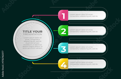 infographic illustrations used for presentations
