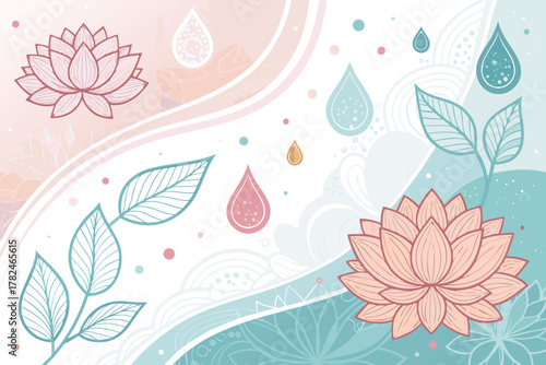 Spa center service flat vector illustrations set. Beauty salon visitors and workers cartoon characters. Wellness center procedures and equipment pack. Hot stone massage, foot bath and facial masks.