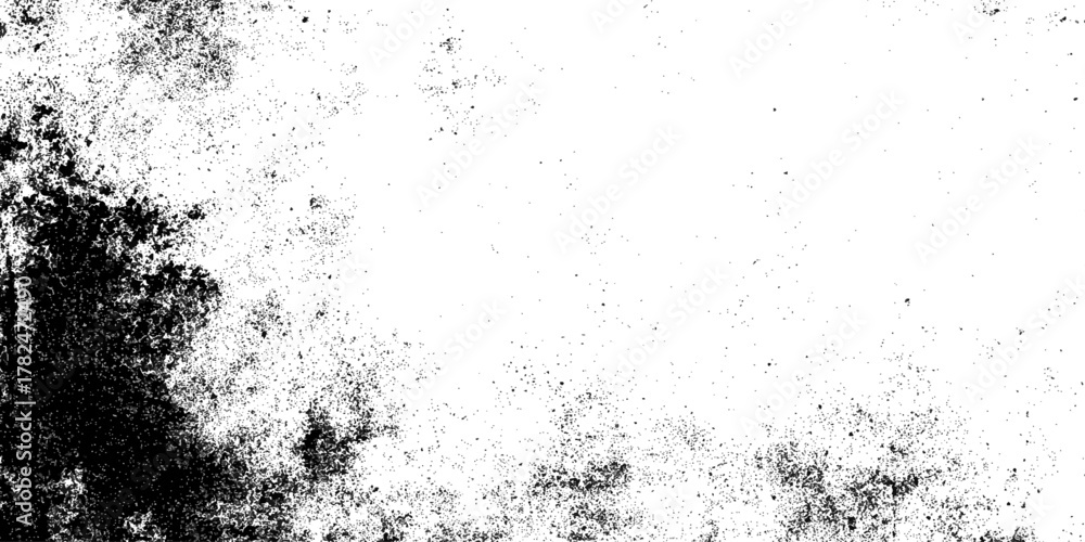 Fototapeta premium heavy black grunge vignette texture background abstract frame border for copy space.