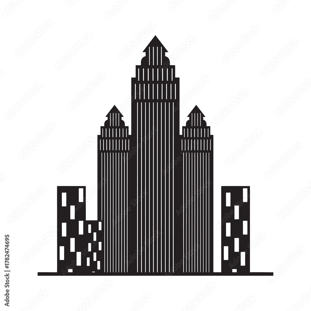 Naklejka premium Celebrating the Innovation Diversity and Resilience of Urban Centers Worldwide on World Cities Day