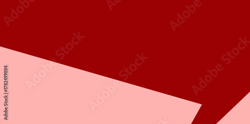 Speech Bubble Style Abstract Vector Illustration Background. Dynamic abstract vector illustration background resembling a modern, slanted speech bubble or callout box in dark red and pink.