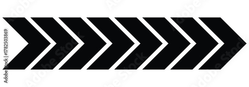 Abstract blue road moving dynamic symbols. Road lines arrow zigzag chevron speeds flat style.