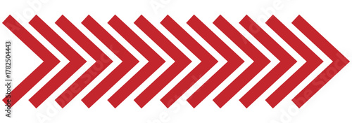 colourful arrow. dynamic moving arrow representing speed, acceleration, fast. transparent png and vector illustration.