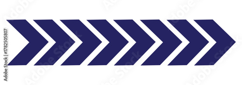 dynamic moving arrow symbol. Pointing right chevron arrow different style. speed direction signs. directional arrows symbol.