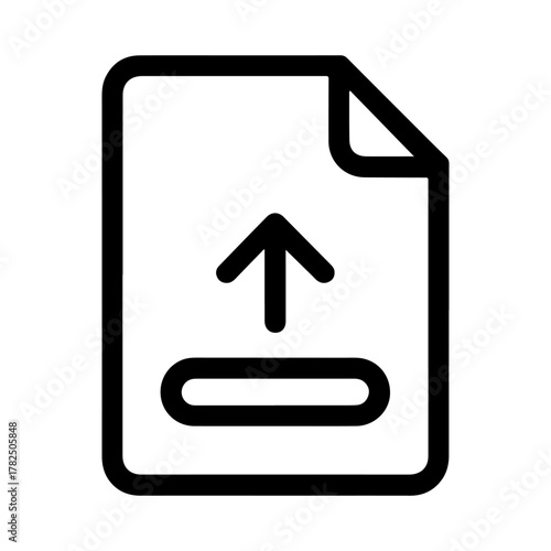 file upload document arrow icon