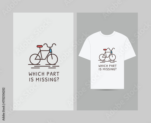 Which part is missing T-Shirt Design template