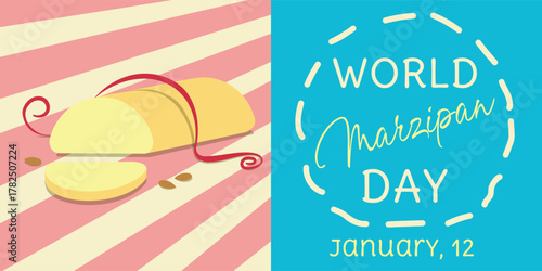 World Marzipan Day Celebration Poster