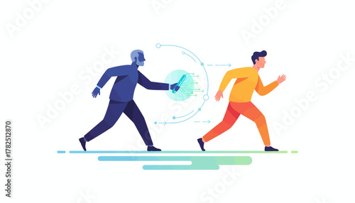 Passing the Torch of Digital Innovation in a Corporate Business Relay