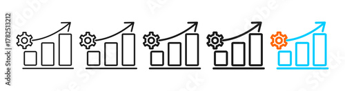 outcome icon set multiple style collection	
