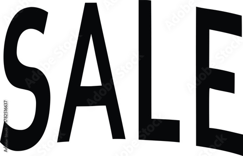 Sale promotion badge icon with vibrant colors and text elements