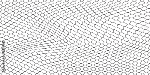 Mesh texture for fishing nets. Seamless pattern for sportswear or soccer goal, volleyball net, basketball hoop, hockey, athletics. Abstract net background for sports vector illustration