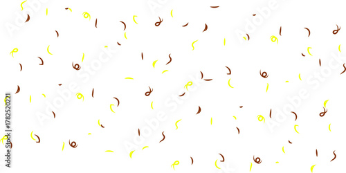 Modern decorative design with organic motion and artistic simplicity for creative backgrounds.Abstract minimal pattern with scattered curved shapes in green and brown on white background.