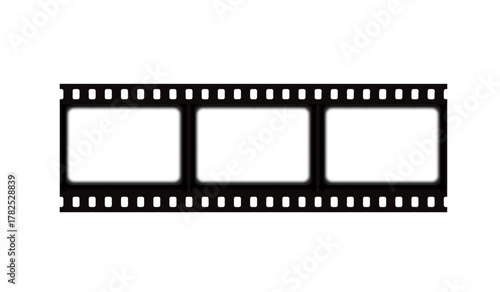 Frame film old video cinematic vintage movie border transparent retro twin