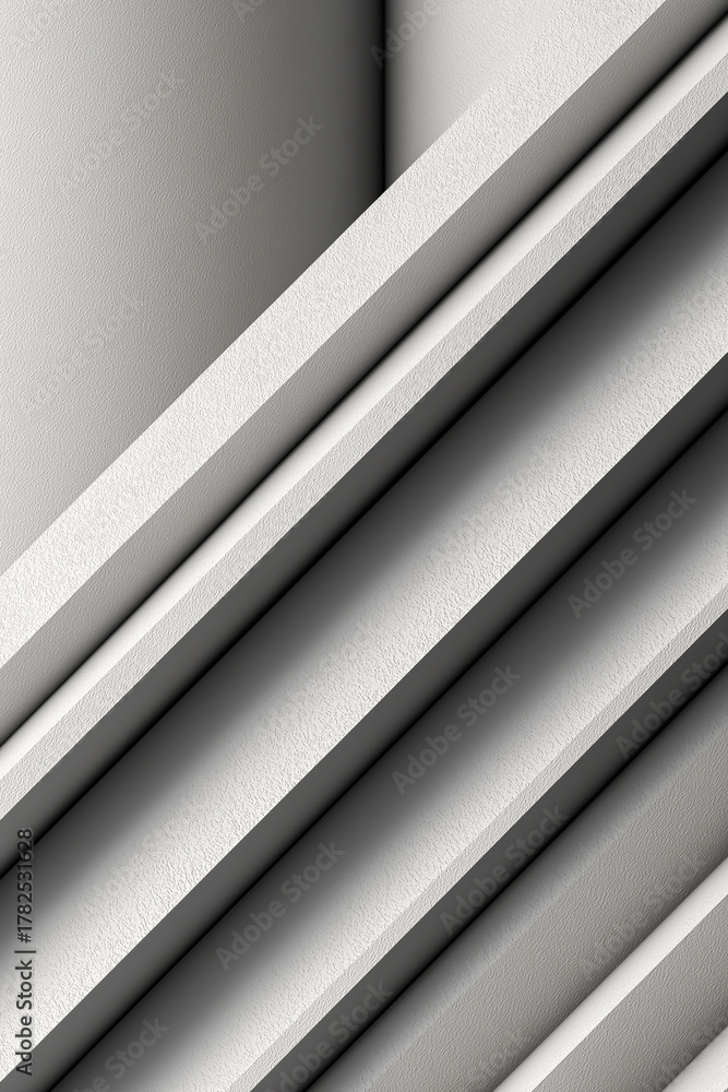 Obraz premium シャープなラインと質感: 3Dレンダリングされた抽象的な模様