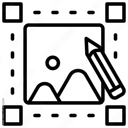 Image Editing Icon