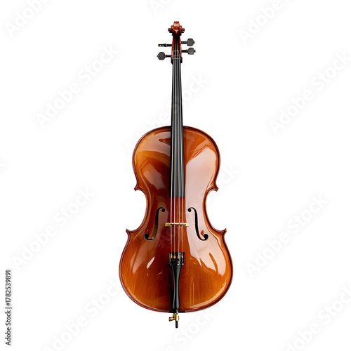 Cello isolated on transparent background