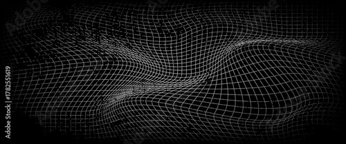 Wire mesh fence isolated on white background