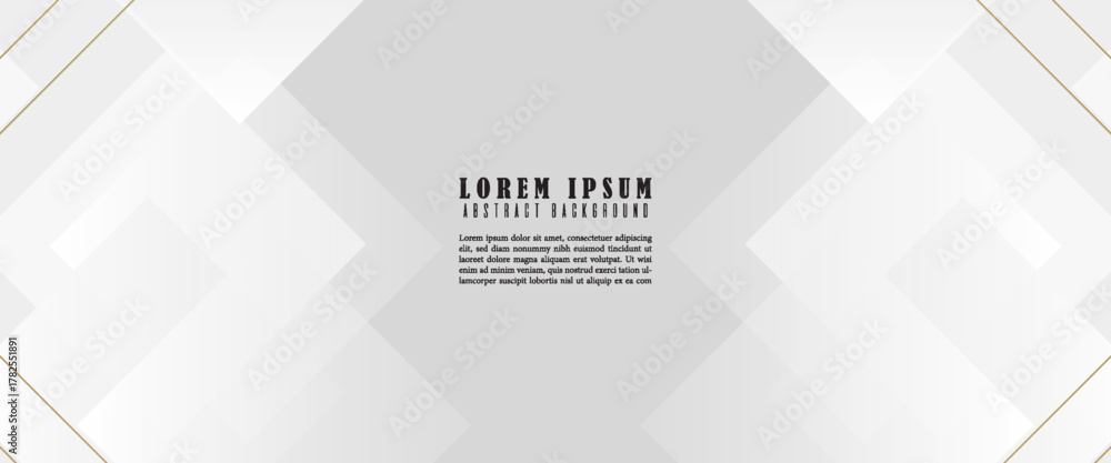 Fototapeta premium gray and white. slash gold element. abstarct memphis. modern trendy design