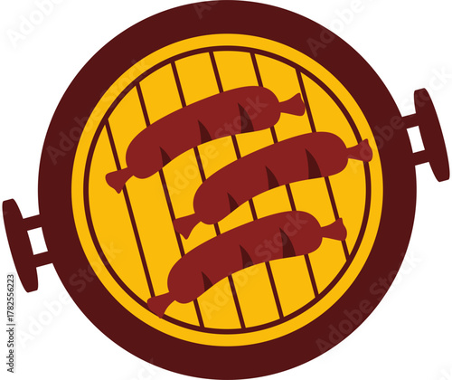 BBQ Party Illustration