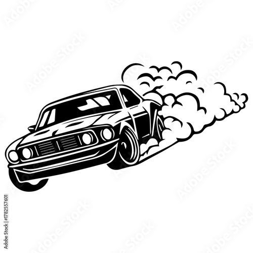Car Drift Smoke