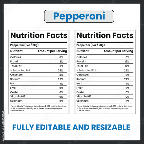 Pepperoni Vector Illustration Italian Sausage Pizza Icon