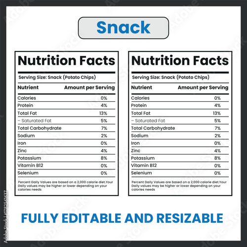 Snack Vector Illustration Healthy Quick Food Icon