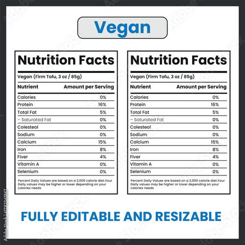 Vegan Vector Illustration Plant Based Healthy Icon