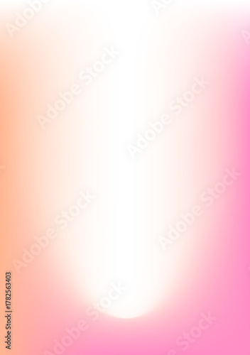 Pink Peach Transparent Gradient