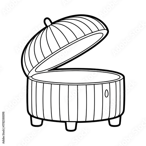 Ottoman storage

drop leaf table
drafting table