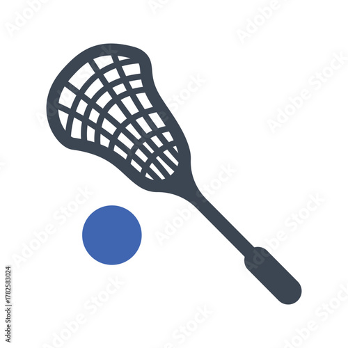 Lacrosse stick icon