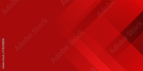 Banner background abstract, colorful, red gradations, slash abstract, memphis, eps 10