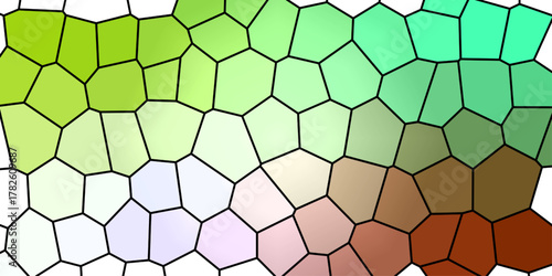 Multicolor tile wall high resolution real photo or brick seamless and texture interior background. Honeycomb background. seamless texture of stone wall. seamless mosaic. tile mosaic wall.