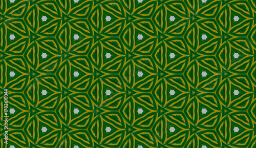 P20c 3-fold Green&Golden lines pattern