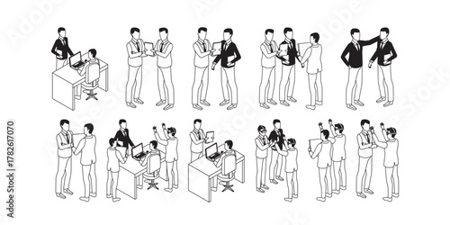 Dynamic business team collaboration with modern technology, VR, and laptops, showcasing partnership and innovation for startups and corporate growth