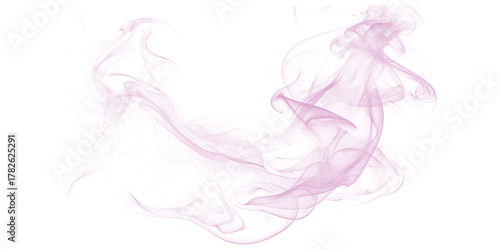 Dreamy Lavender Vapor Trails on Black Ethereal Smoke Texture Abstract Mystery Delicate Formations Elegant Design Smooth