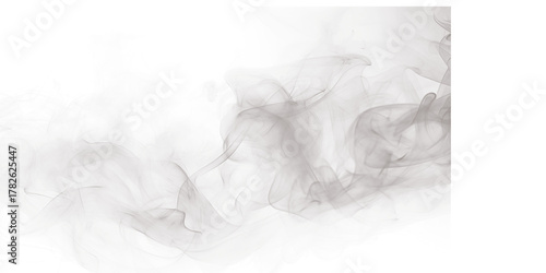 Ethereal Smoke Dance Whispers of White on Black Abstract Photography Dark Background Mysterious Texture Moody Art Vapor