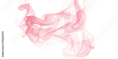 Ethereal Rose Smoke Abstract Dreamy Ink Wisps on Midnight Serene Digital Art Floating Texture Dark Background Vaporous