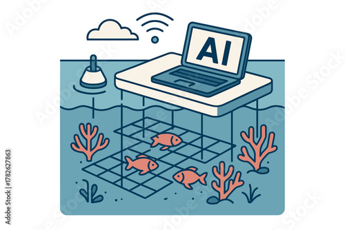 Smart aquaculture: ai technology in underwater fish farming