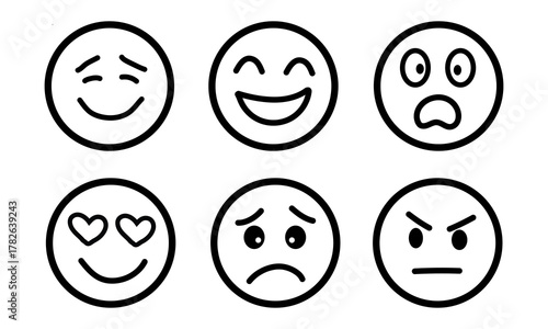 Funny Easter egg characters with expressive cartoon faces