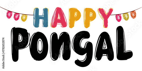 Celebrate Pongal With Joy and Colorful Decorations for a Festive Atmosphere