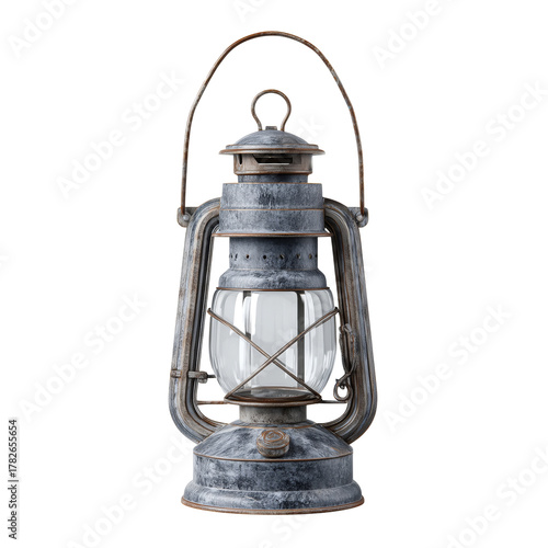 Rustic Lantern With Vintage Design Displayed in a Cozy Indoor Setting