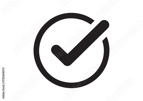 Verified emblem icon, Verified emblem solid vector