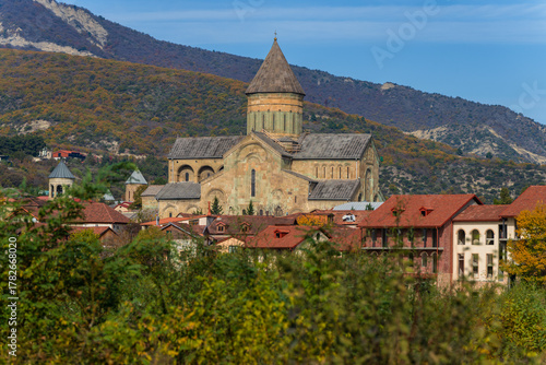 Ancient Svetitskhoveli Orthodox Cathedral, Mtskheta, Georgia